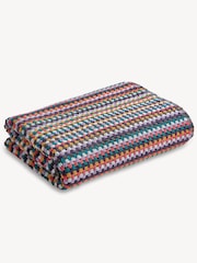 Christy Multicoloured Carnaby Stripe Turkish Cotton Towel - Image 4 of 4