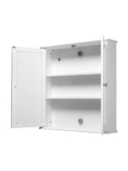 Croydex Ashby White Wooden Double Door Cabinet 580x 560mm - Image 4 of 4