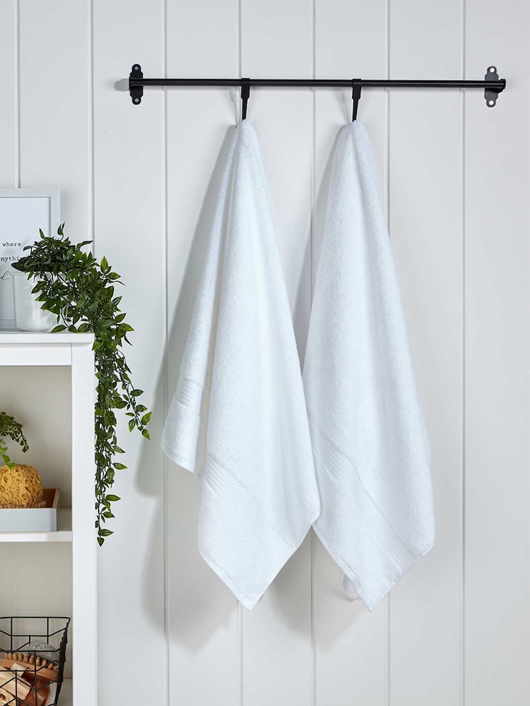 Christy White Supreme Hygro® - 650 GSM 100% Cotton Towel - Image 1 of 4