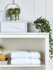Christy White Supreme Hygro® - 650 GSM 100% Cotton Towel - Image 2 of 4