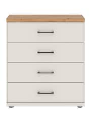 Wiemann White Truro Large 4 Drawer Chest - Image 2 of 2