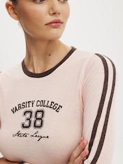 Cotton On LS dresu Grafički top - Slika 3 od 4
