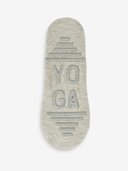 Black/Grey Yoga Footsies Two Pack - Image 3 of 6