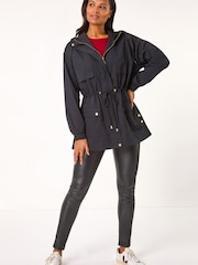 Roman Black Shower Resistant Rain Jacket - Image 4 of 5