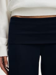Cotton On Blue Honey Fold Over Pants - Image 4 of 5