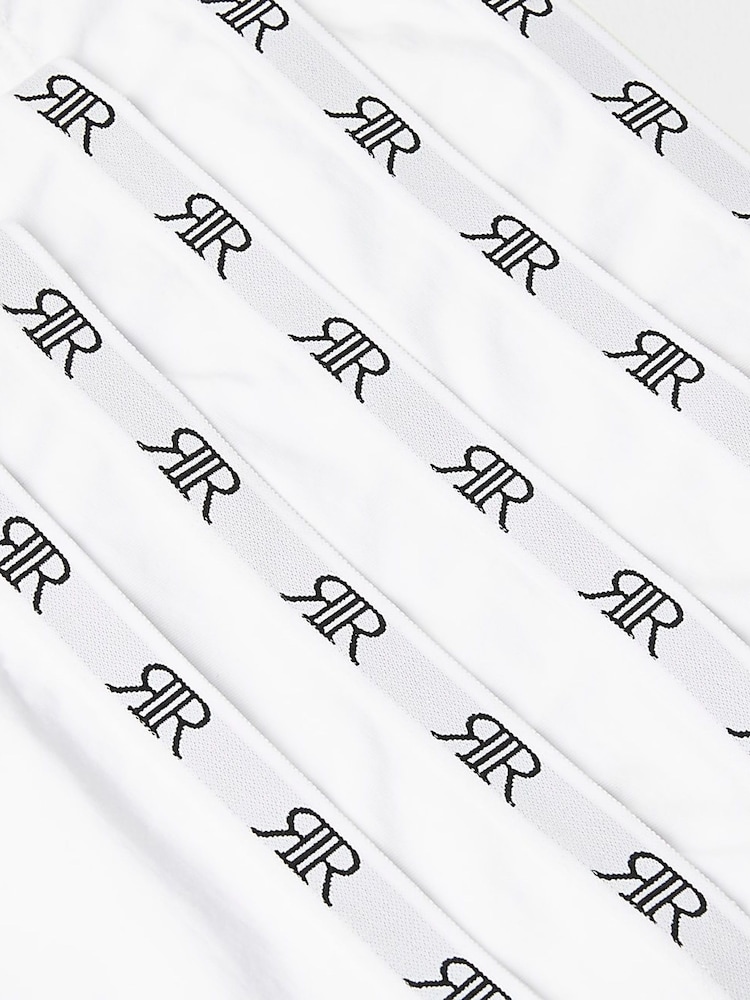 River Island White Ground Girls Briefs 5 Pack - Image 3 of 3