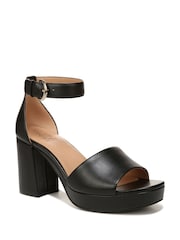 Naturalizer Pearlyn Heeled Leather Sandals - Image 3 of 7