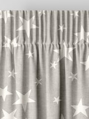 Emily Bond Pebble Grey 100% Cotton St Maws Made to Measure Curtains - Image 6 of 9