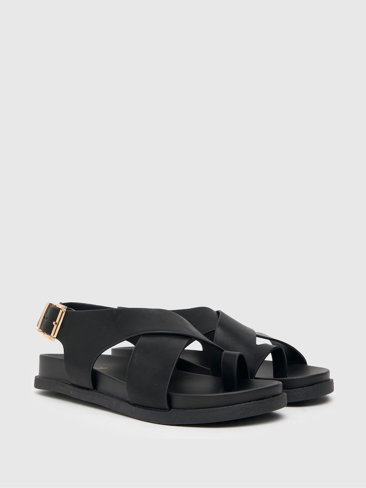 Schuh Thalia Toe Loop Footbed Sandals - Image 2 of 4