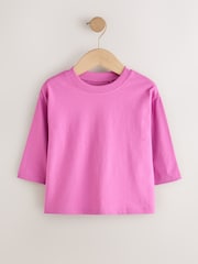 Rose vif - Lot de t-shirts à manches longues 7 (3mois -7ans) - Image 7 de 11