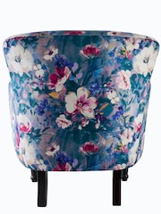 Clarke and Clarke Blue Dalston Chair - Image 4 of 5