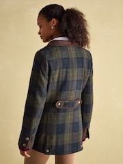 Joules Fieldcoat Navy/Khaki Tweed Jacket - Image 2 of 8