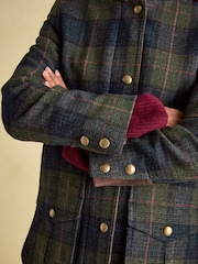 Joules Fieldcoat Navy/Khaki Tweed Jacket - Image 7 of 8