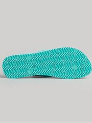 Superdry Blue Vintage Vegan Flip Flops - Image 1 of 4