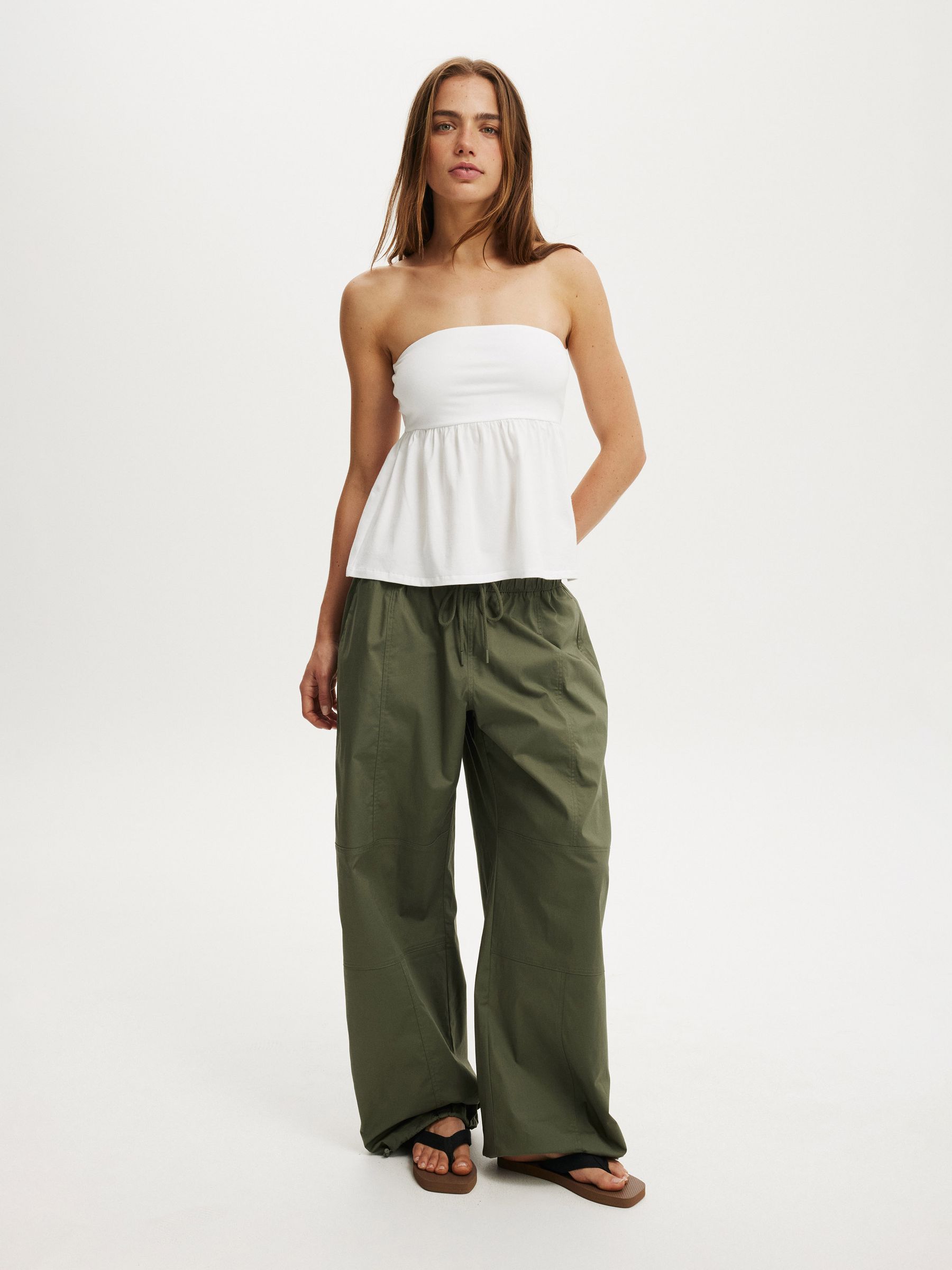 Buy Cotton On Green Jackson Utility Pants from Next USA