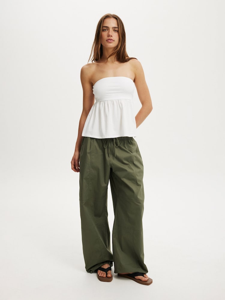 Cotton On Green Jackson Utility Pants - Image 1 of 6