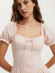 Robe mi-longue à marguerites Cotton On - Image 4 sur 4