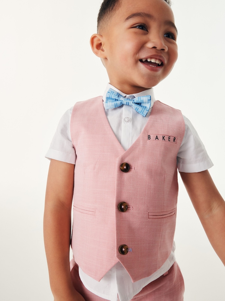 Baker by Ted Baker Shirt Waistcoat and Short Set - Image 2 of 3