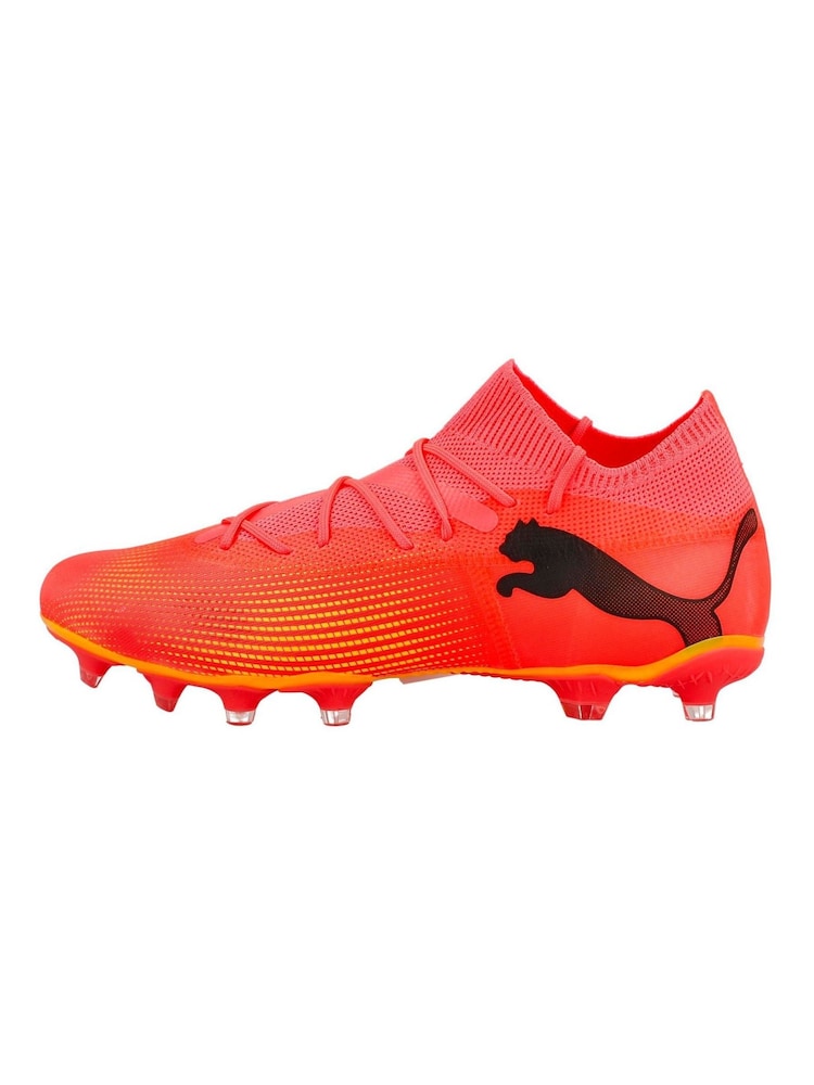 Puma Orange Future 7 Match FG/AG  Football Boots - Image 2 of 5