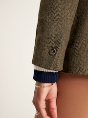 Joules Bramble Brown Tweed Blazer - Image 7 of 8