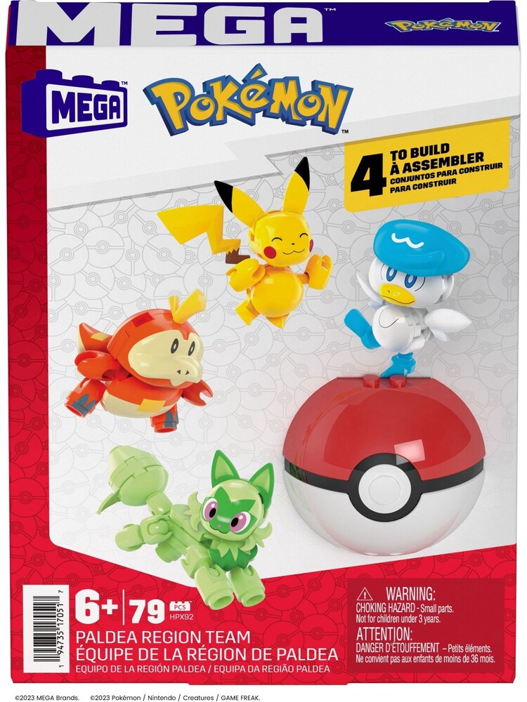 Mega Construx Paldea Partners Pokeball - Image 5 of 5