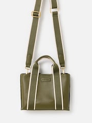 Oliver Bonas Green Emma Mini Tote Cross-Body Bag - Image 2 of 7