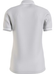 Calvin Klein Grey Slim Logo Tipping Polo Shirt - Image 2 of 3
