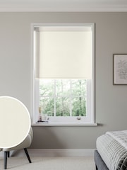 Cream Albans Made to Measure Roller Blind - Image 1 of 6