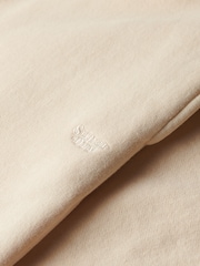 Superdry Cream Wash Straight Joggers - Image 6 of 6