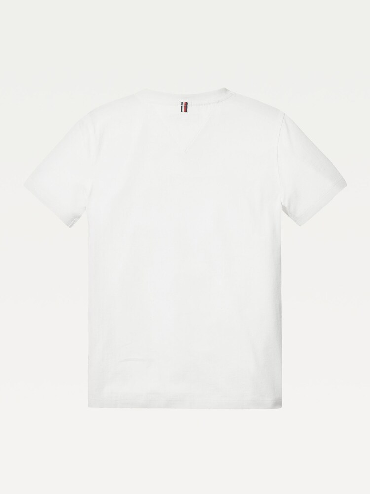 Jednoduché chlapecké tričko Tommy Hilfiger s výstřihem do V - Image 5 of 6