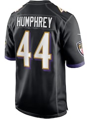 Nike Black NFL Baltimore Ravens Game Alternate Jersey - Marlon Humphrey - Image 3 of 3