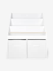 JoJo Maman Bébé Star Book & Toy Organiser with Canvas Storage - Image 2 of 3