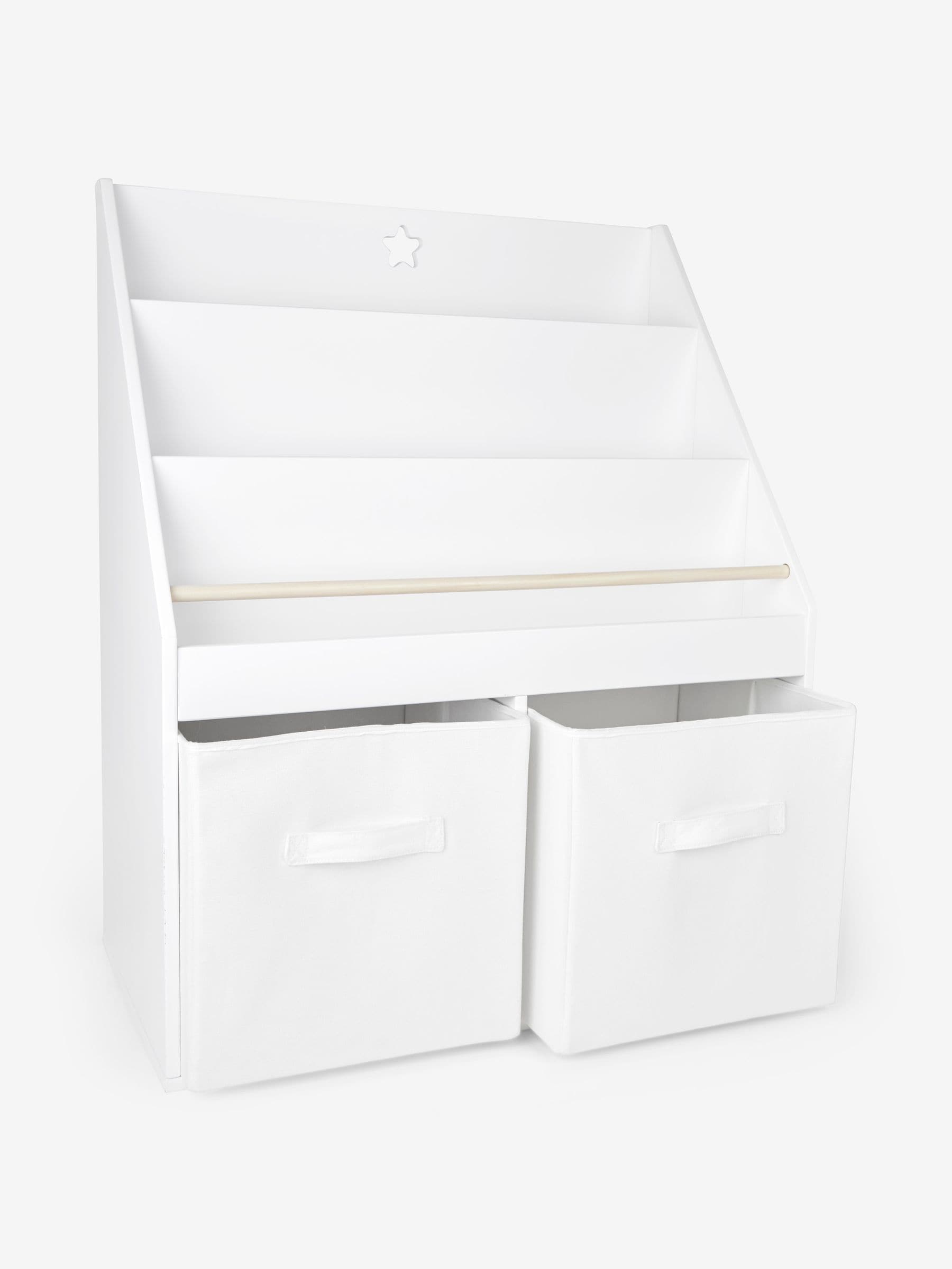 JoJo Maman Bebe Star Book Toy Organiser with Canvas Storage