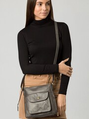 Conkca Shona Leather Cross-Body Bag - Image 4 of 6