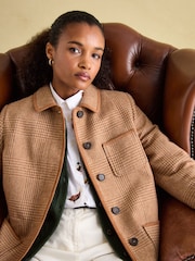 Joules Launton Check Tweed Jacket - Image 10 of 11