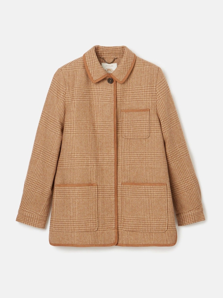 Joules Launton Check Tweed Jacket - Image 8 of 8