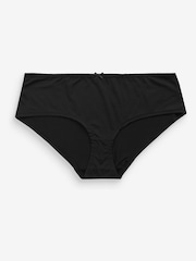 Black/White/Praline Nude Short Microfibre Knickers 7 Pack - Image 2 of 5