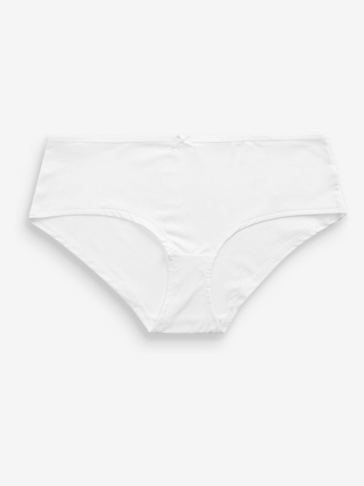 Noir/blanc/praline Nude - Lot de 7 slips en microfibre - Image 8 of 10