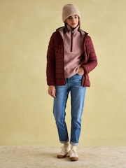 Joules Kenley Showerproof Padded Coat with Hood - Image 3 of 7