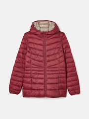 Joules Kenley Showerproof Padded Coat with Hood - Image 7 of 7