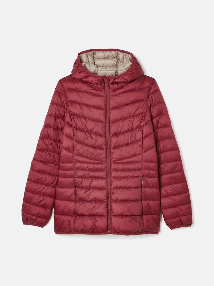 Joules Kenley Showerproof Padded Coat with Hood - Image 7 of 7