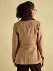 Joules Fayfair Brown Tweed Hacking Jacket - Image 2 of 8