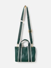 Oliver Bonas Dark Green Emma Mini Tote Cross-b-Body Bag - Image 1 of 6