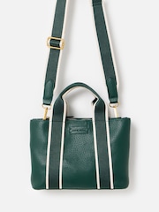 Oliver Bonas Dark Green Emma Mini Tote Cross-b-Body Bag - Image 2 of 6