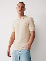 Fred Perry Mens Twin Tipped Polo Shirt - Image 1 of 4