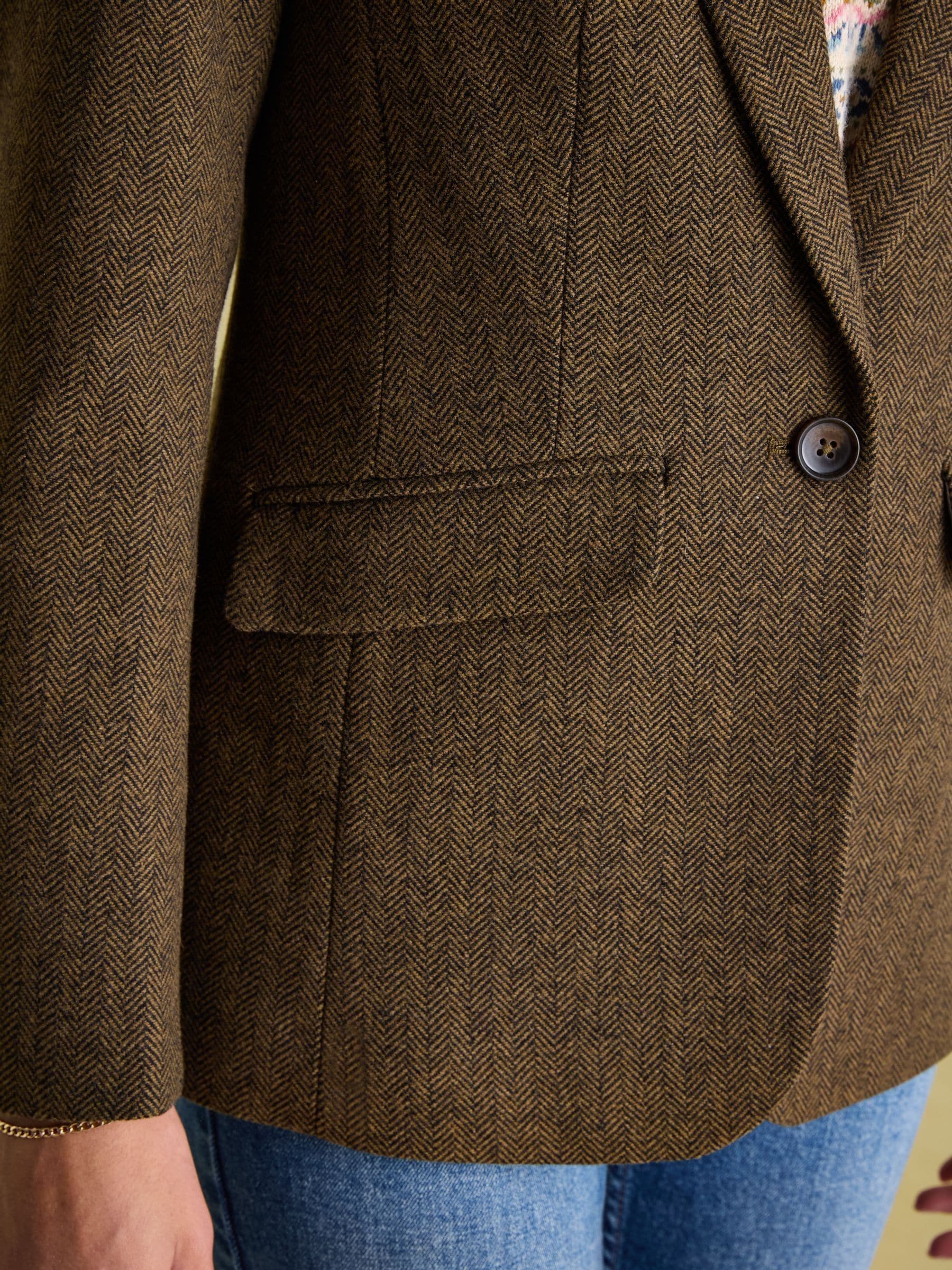 Joules herringbone jacket deals