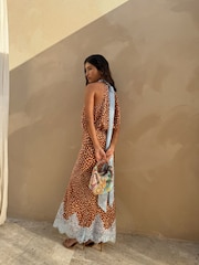 Never Fully Dressed Brown Fawn Midi Maeva Skirt - Image 5 of 5