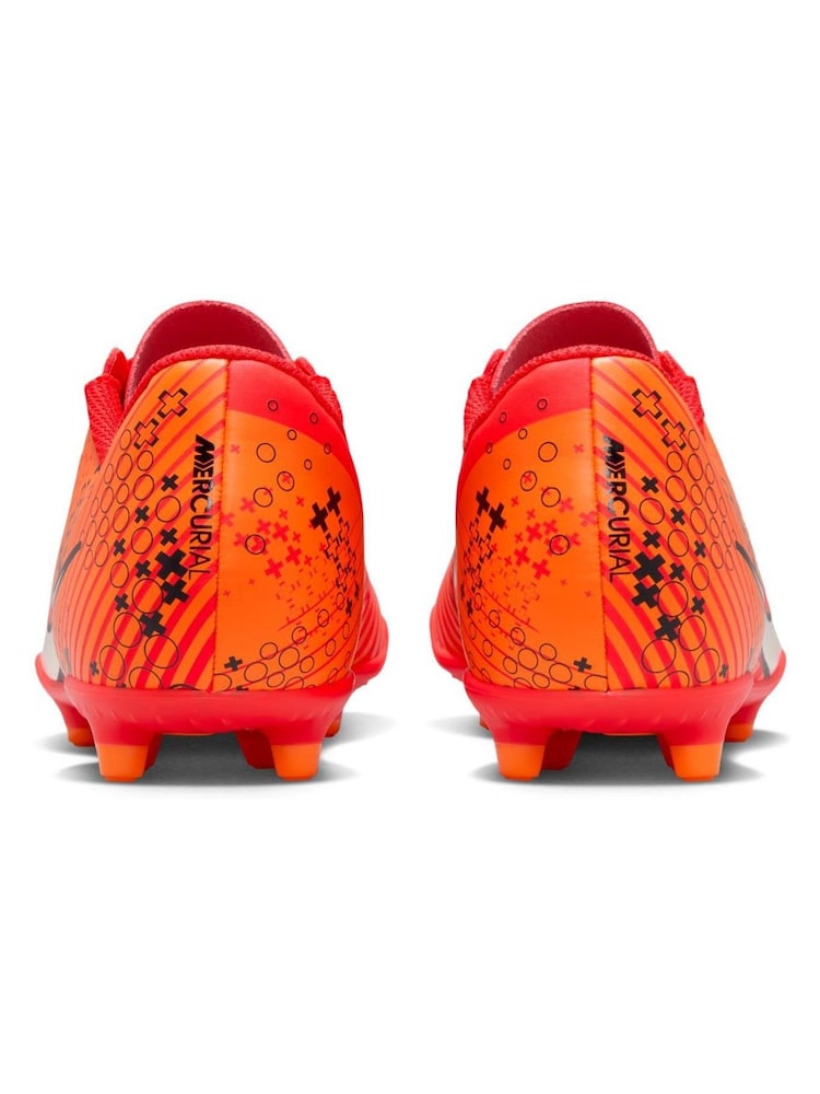 Nike Red Jr. Mercurial Vapor 15 Club Firm Ground Football Boots - Image 2 of 10
