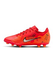 Nike Red Jr. Mercurial Vapor 15 Club Firm Ground Football Boots - Image 5 of 10