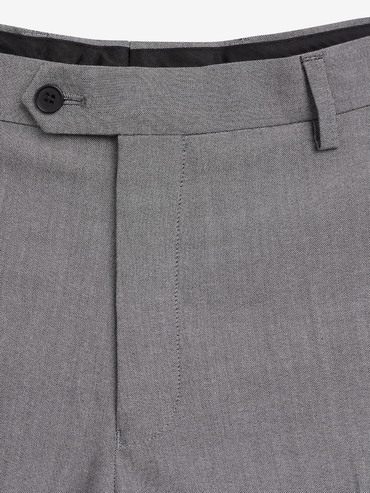 Light Grey Skinny Fit Suit Trousers - Image 7 of 8